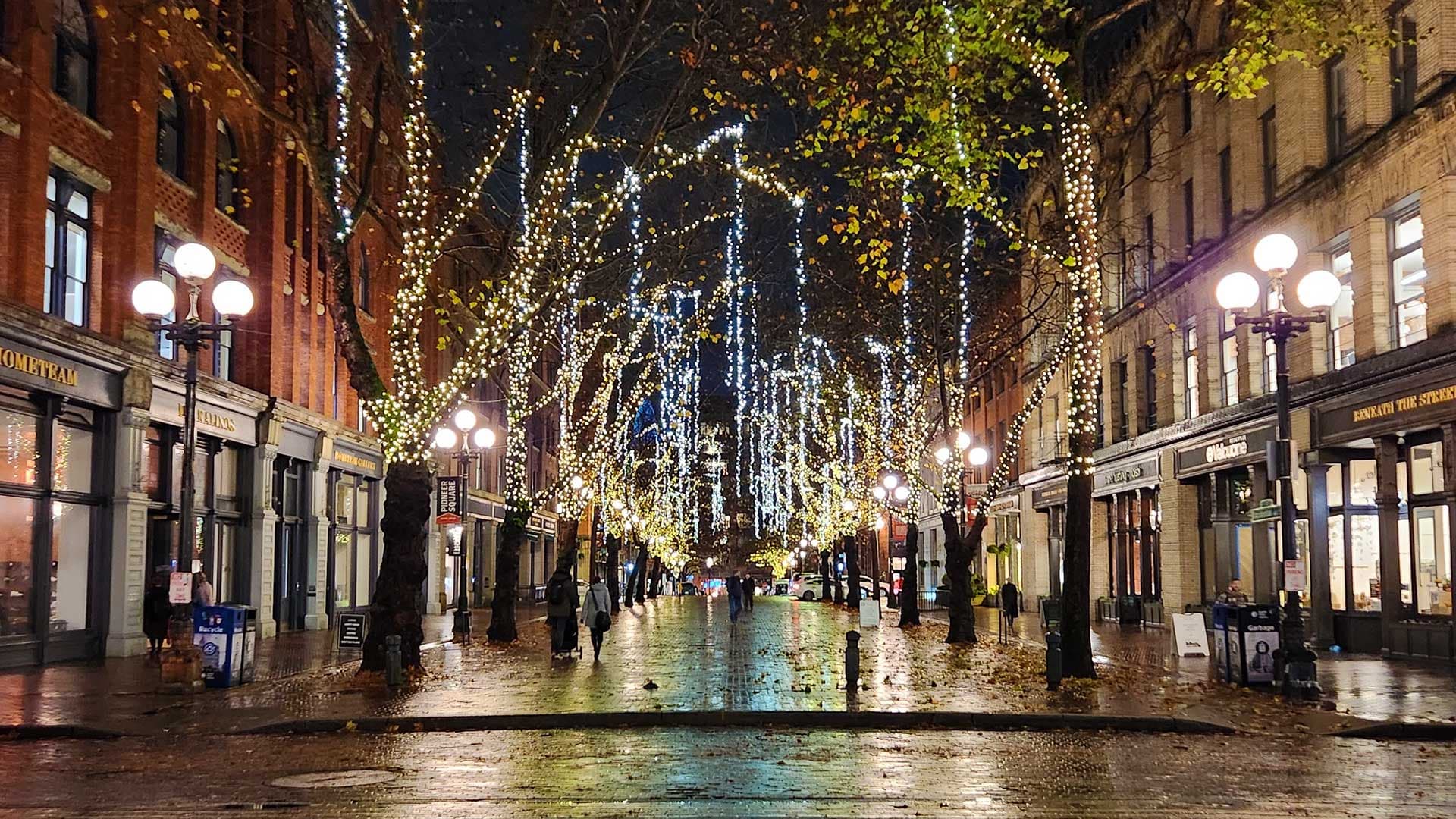 Holidays in the Square… Pioneer Square That Is